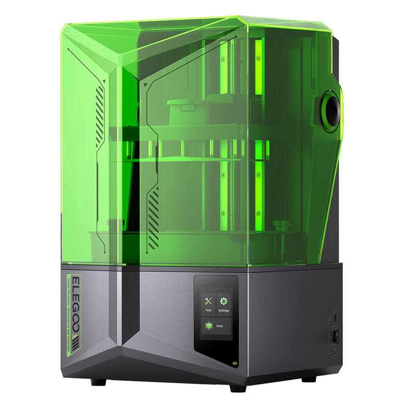 Printer 3D Elegoo Saturn 4, SLA LCD, 12K 24µm, jeshil