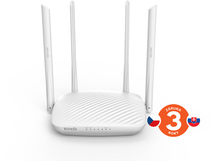 Router Tenda F9, i bardhë                    