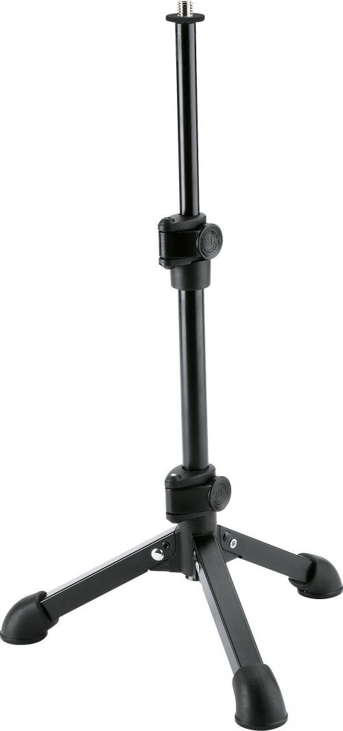 Mbajtëse tavoline mikrofoni König & Meyer 23150, 23 40cm, rregullim teleskopik, e zezë