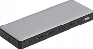 Док станица Digitus USB-C Docking Station, 13 порти, 3x 4K 60Hz