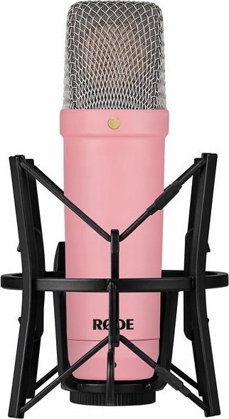 Mikrofon kondensator RODE NT1 Signature, kardioid, XLR, rozë