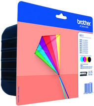 Ngjyrë për printer Brother LC-223VALBP, 550 faqe, e zezë/verdhë/vjollcë/kaltër