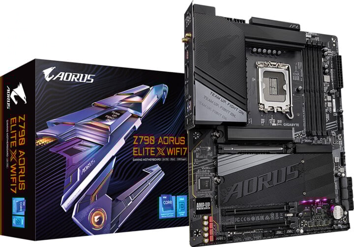 Pllakë amë GIGABYTE Z790 AORUS ELITE X WIFI7, LGA 1700, ATX