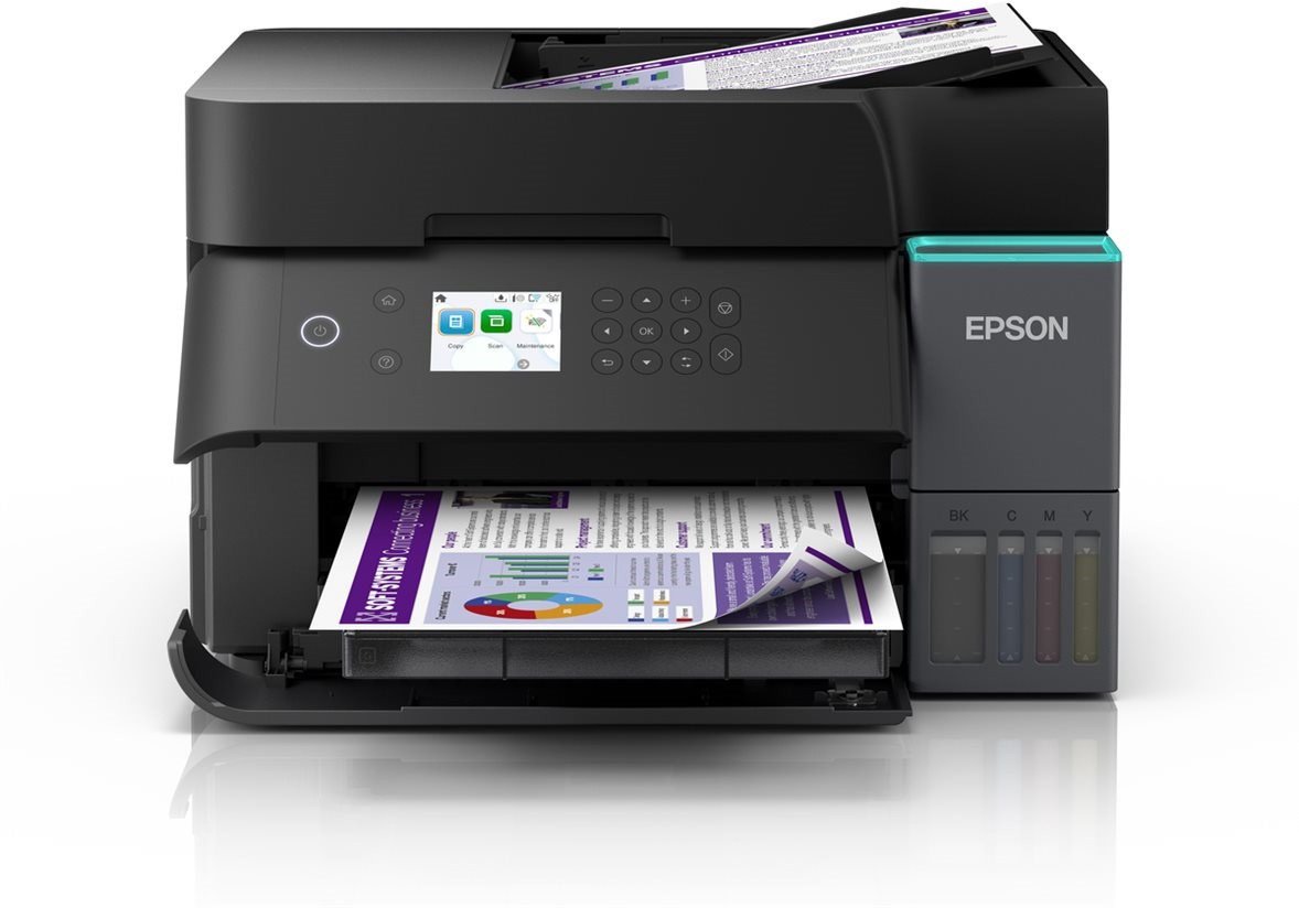 Pajisje multifunksionale Epson EcoTank L6370, A4, WiFi, e zezë