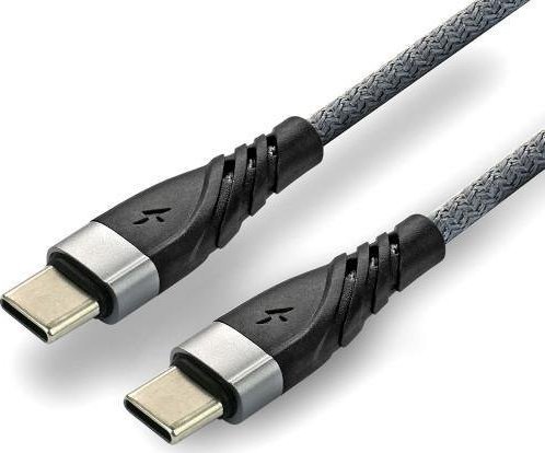 Kabllo USB EverActive CBB-1MG, USB A në microUSB, 1m, gri