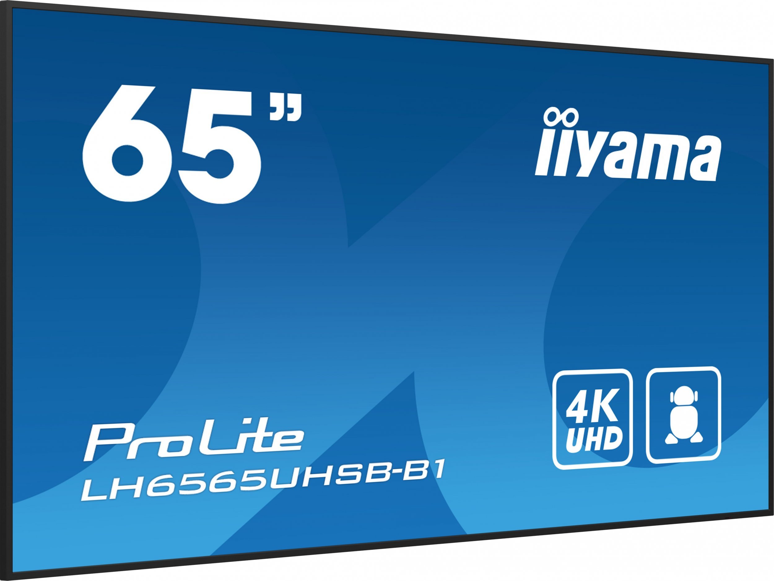 Ekran digital signage Iiyama ProLite LH6565UHSB-B1, 65", 4K, 800 cd/m², Android 11, i zi