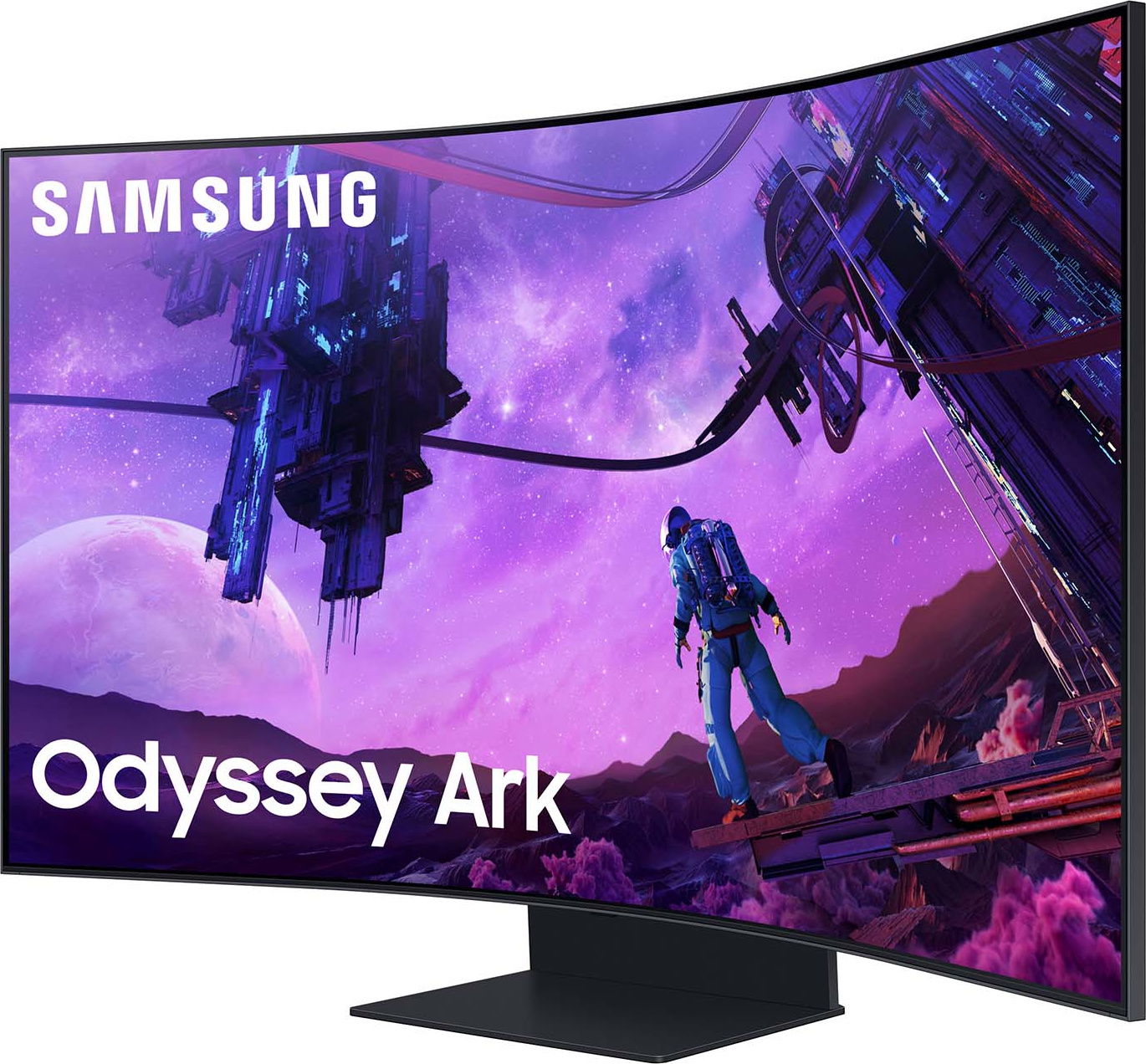 Monitor Samsung Odyssey Ark, 55", VA, 4K UHD, 165Hz, 1ms, i zi