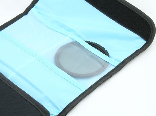 Футрола за фотографски филтри Massa Case Cover, за 6 филтри 62-82mm и Cokin P, црна
