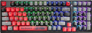 Tastierë mekanike A4Tech Bloody S98 Sport, RGB, me kabllo USB, e zezë me të kuqe
