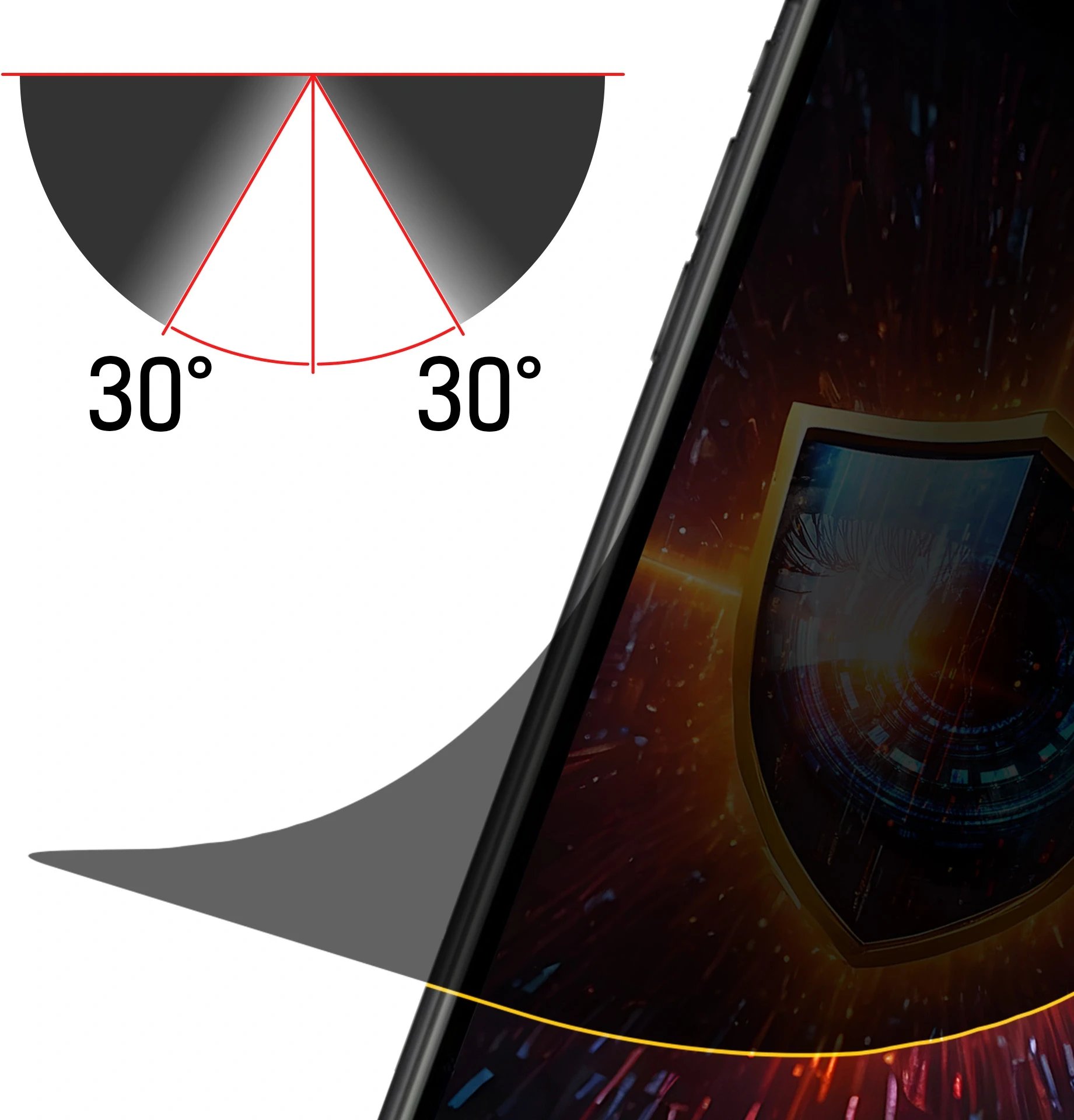 Xham mbrojtës 3MK HardGlass Max Privacy për Xiaomi Redmi 15 4G 15 5G Samsung Galaxy A15 5G, xhami i temperuar, efekt privatësie, transparent