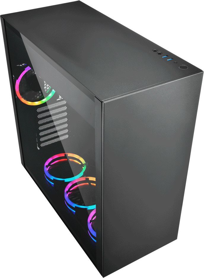 Kasë Sharkoon Pure Steel RGB, Midi Tower