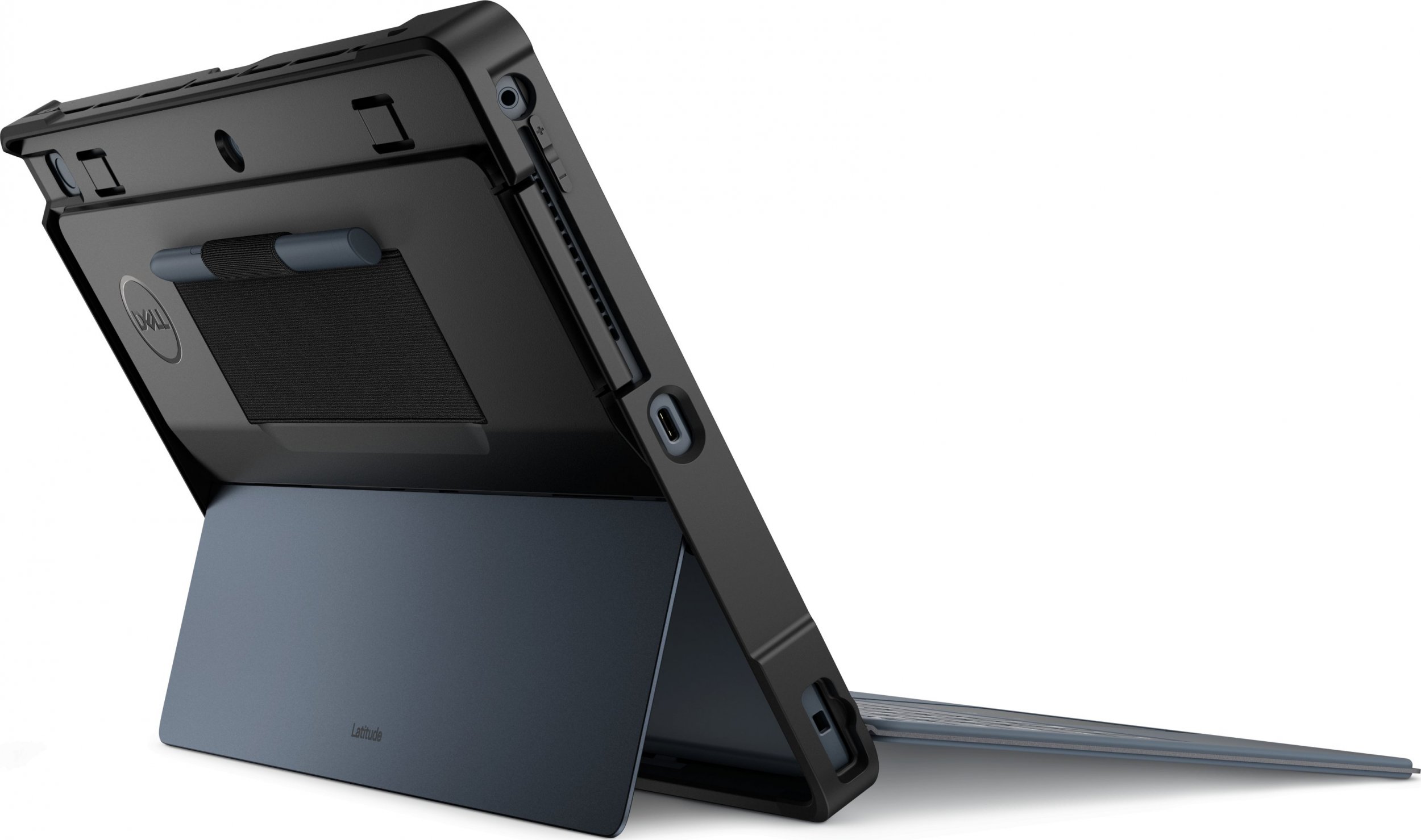 Чанта за таблет и лаптоп Dell EcoLoop, до 13.3\", со ремен за рамо, црна