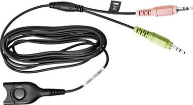 Kabllo kufjesh EPOS Sennheiser CEDPC 1, EasyDisconnect, stereo 3.5 mm, i zi