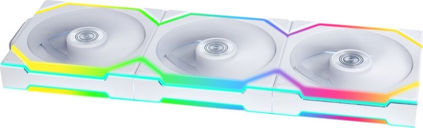 Ventilator PC Lian Li UNI FAN SL Wireless Blade, 120mm, ARGB PWM, i bardhë, set 3 copë me hub