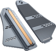 Kit montimi dhe ftohësi GRAUGEAR G-PS5HS04 për SSD M.2 NVMe PS5, me heatpipe, gri