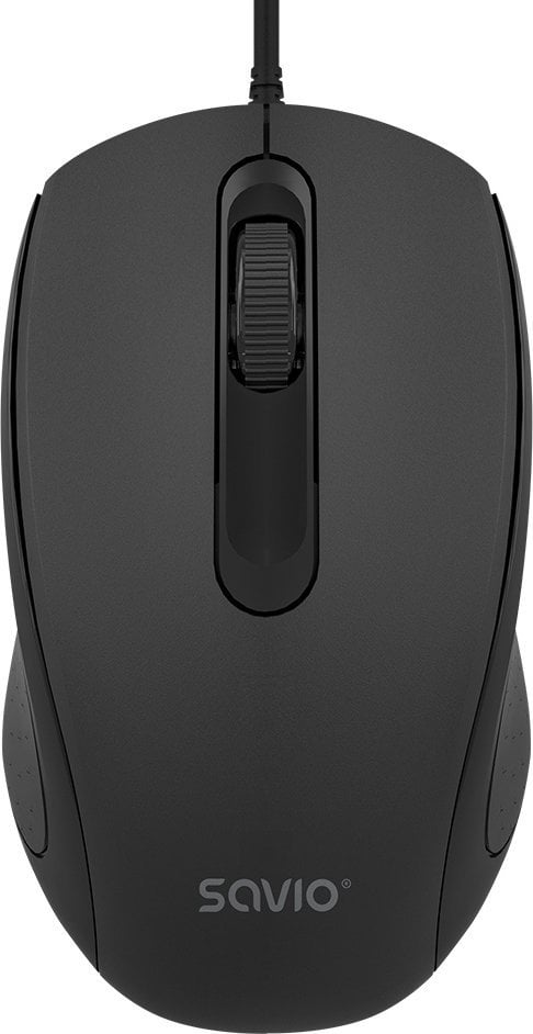 Maus me kabllo Savio MB-02, 1200 DPI, USB, i zi