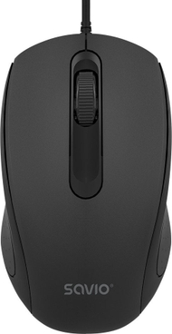 Maus me kabllo Savio MB-02, 1200 DPI, USB, i zi