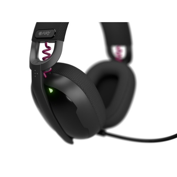 Kufje gaming Genesis Fury Fukya F6, Bluetooth, pa tela, over ear, me mikrofon, të zeza