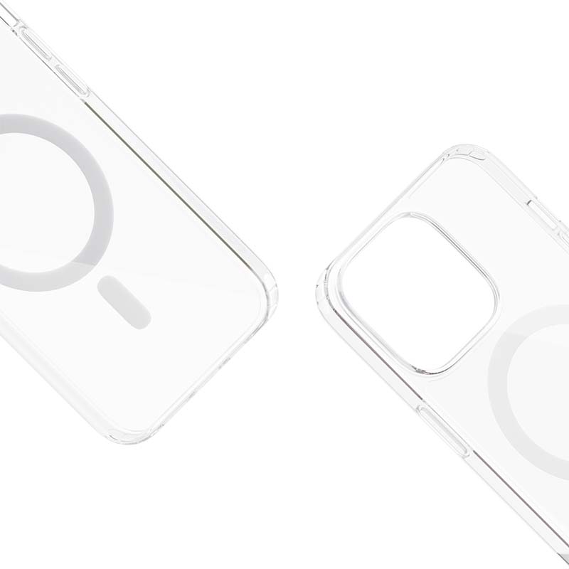 Mbrojtëse telefoni Epico Resolve Case Magnetic, 6.1", MagSafe, transparente