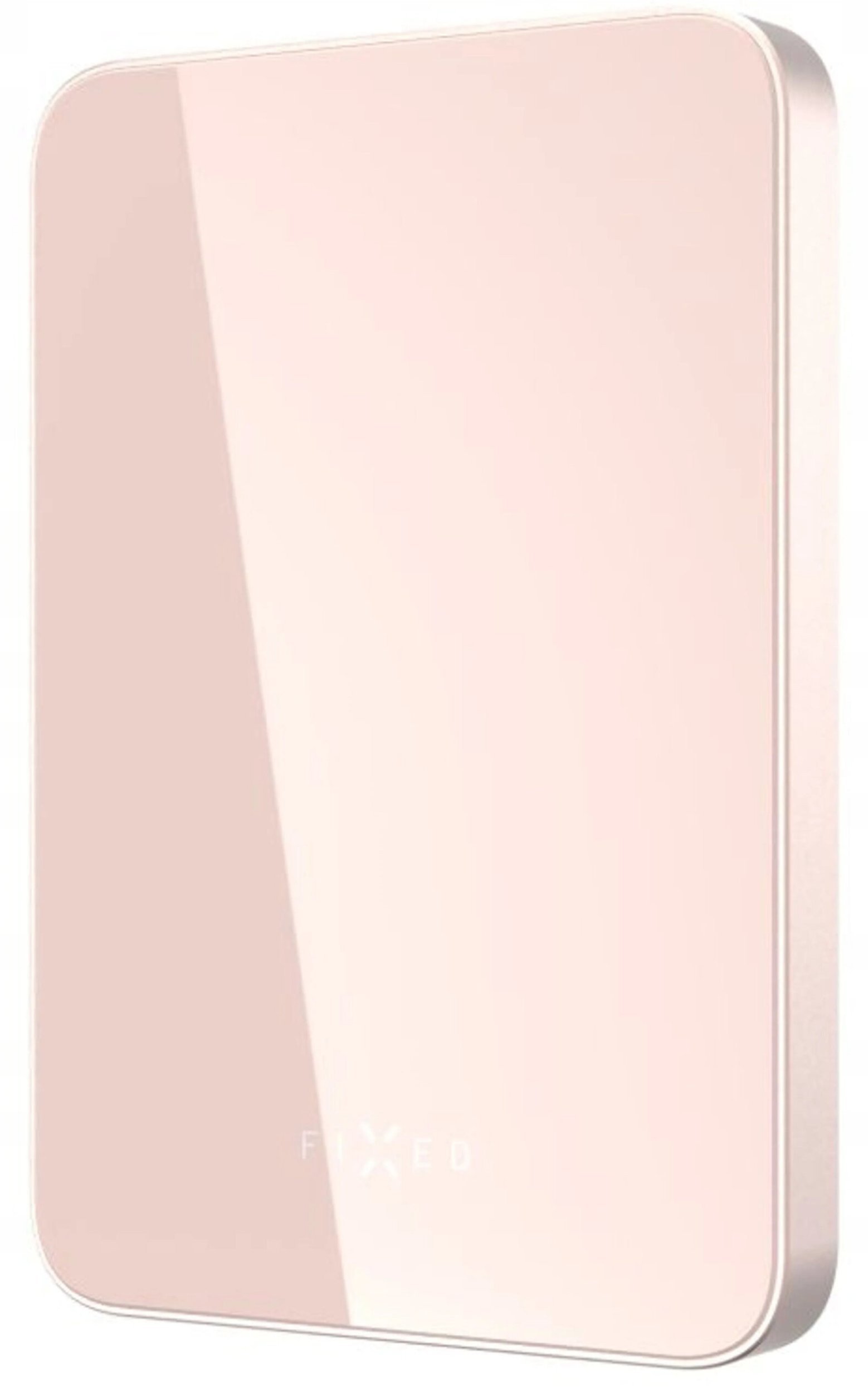Power bank FIXED MagZen 5 Crystal Qi2 Standard, 5000 mAh, MagSafe, rozë