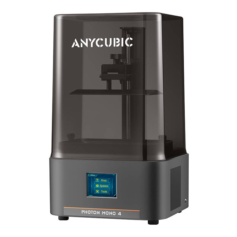 Printer 3D Anycubic Photon Mono 4 AE, ekran 7" 10K, rrëshirë UV, i zi