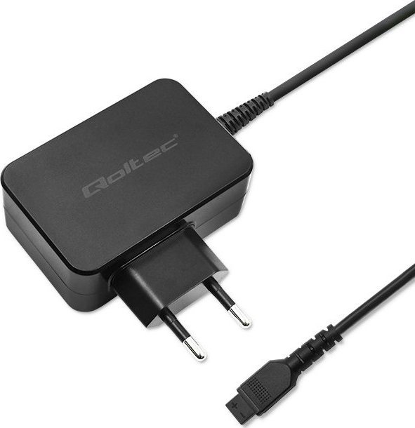 Adapter universal për laptop Qoltec 51025, 45W, 1.5A, i zi