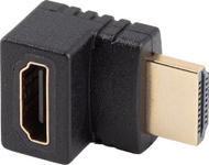 Адаптер HDMI Lanberg 2.0, агол 90°, 4K 60 Hz, HDR