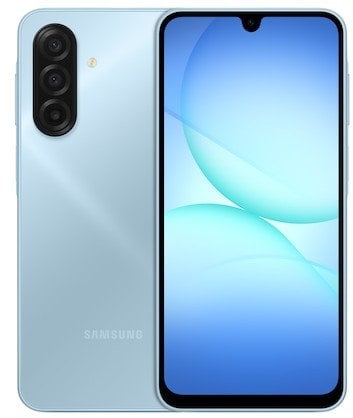 Telefoni Samsung Galaxy A17, 6.7", 128GB, blu e çelët