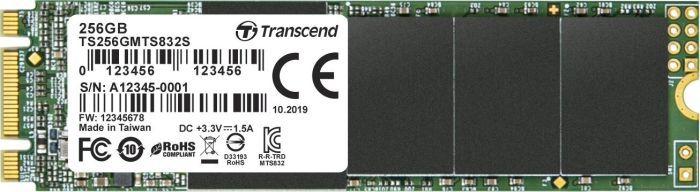Disk SSD Transcend MTS832S, 256GB, M.2 2280 SATA III