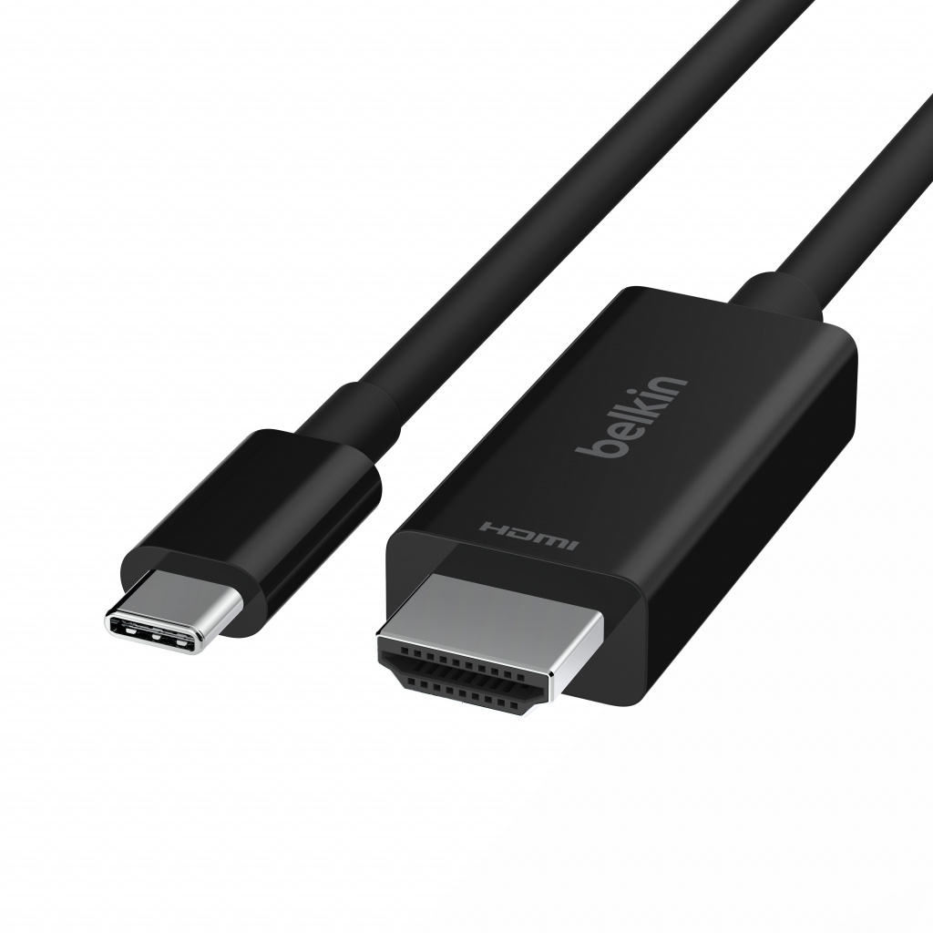 [OUTLET] Kabllo Belkin USB-C - HDMI 2.1, 2m, e zezë