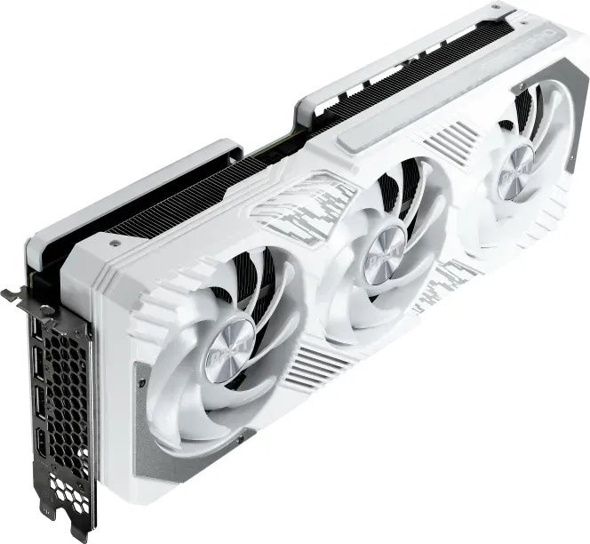 Kartelë grafike Palit GeForce RTX 4070 Ti SUPER GamingPro White OC 16GB GDDR6X