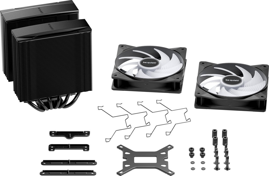 Ftohës për CPU be quiet! Pure Rock Pro 3 LX, ARGB, 250W TDP, i zi