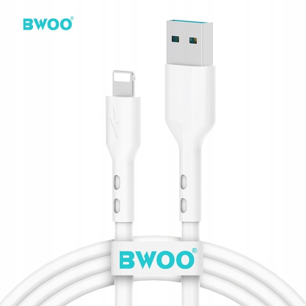 Kabllo USB në Lightning, 1m, e bardhë