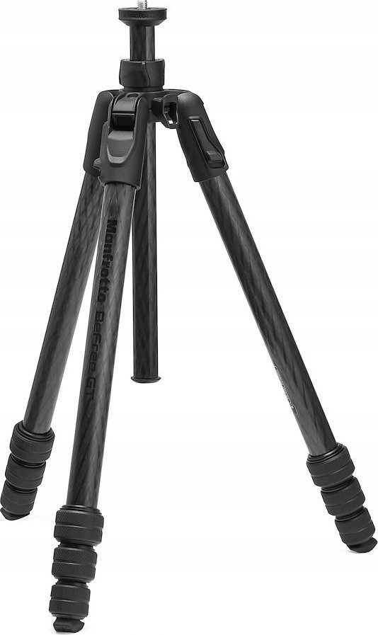 Këmbë tripodi Manfrotto Befree GT PRO, fibra karboni, profesionale, të zeza