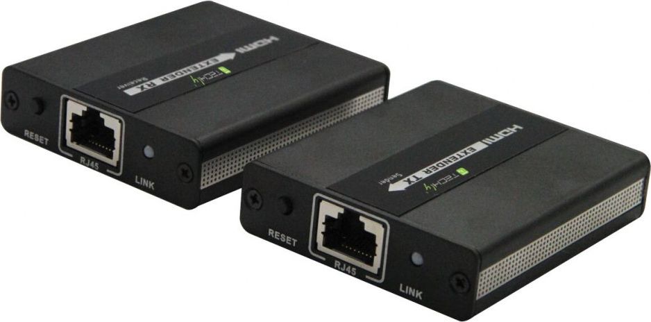 Extender HDMI Techly Real Time, Cat5e/6 deri 120m, Full HD, i zi