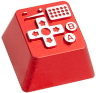 Копче ZOMOPLUS Retro Gamepad I, MX stem, црвен