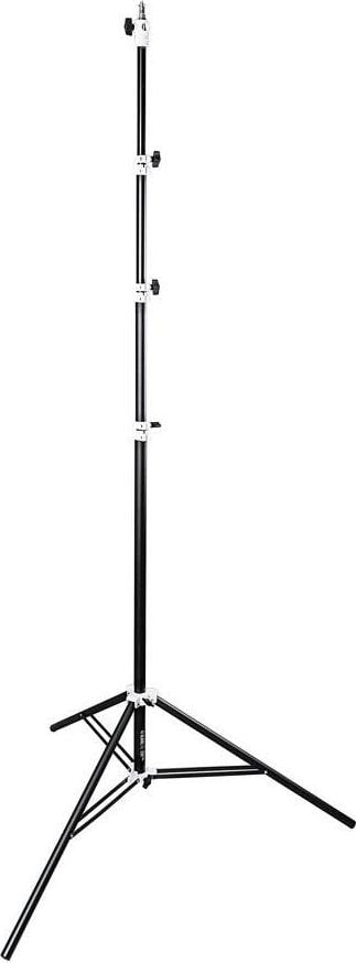 Stativ ndriçimi GlareOne Stork 395, 395 cm, amortizim ajri, i zi