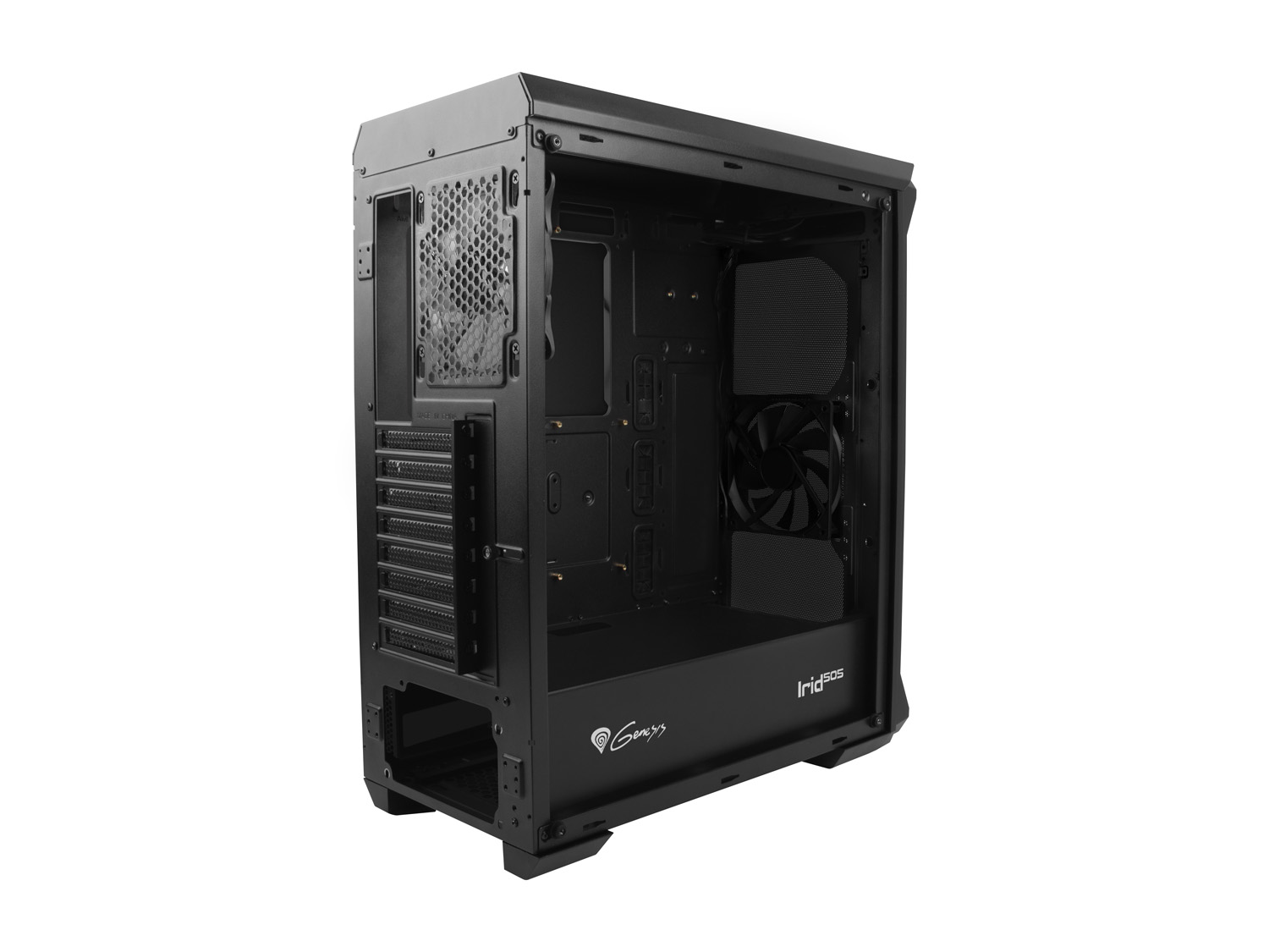 Kasë për PC Genesis IRID 505, e zezë