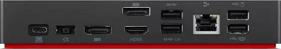 Stacion ankorimi Lenovo 40AY0090IT, USB C, 12 porta, i zi