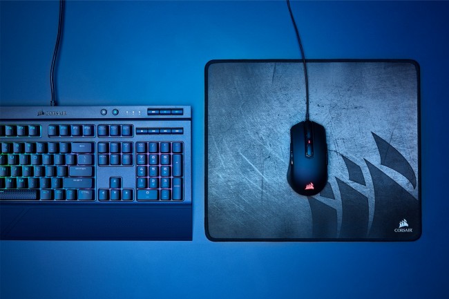 Гејмерски глушец Corsair M55 RGB PRO, 12400 DPI, USB, црн