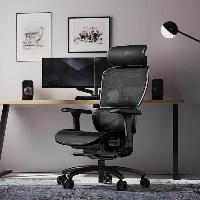 Karrige ThunderX3 XTC, ergonomike, e zezë