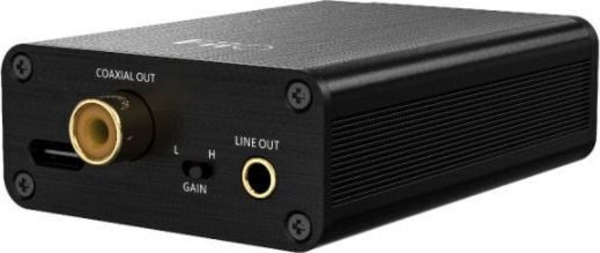 Transistor përforcues i kufjeve FiiO E10K-TC, i zi