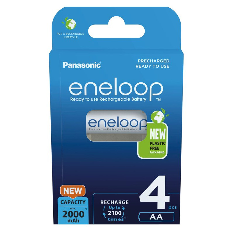 Panasonic Eneloop Batteries AA/4B 2000mAh