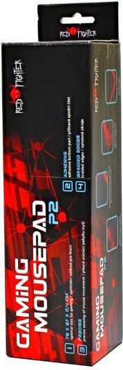 Mauspad Red Fighter Red Fighter, XL, i kuq