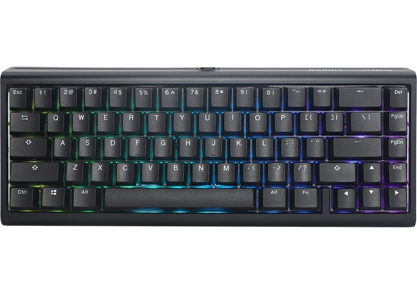 Tастатура Ducky Tinker 65, Cherry MX Red, RGB, ISO-DE, црна