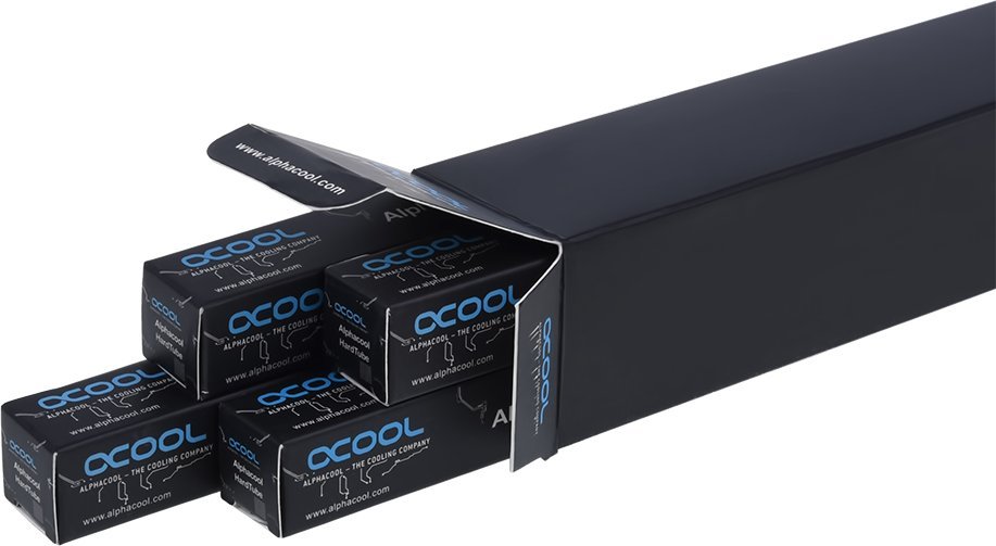 Tub akrilik për ftohje uji Alphacool Hardtube 16/13mm, 60cm, set me 4, transparent