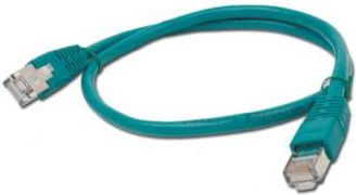 Kabllo Gembird PATCH CORD CAT.5E FTP, 0.5m, e kaltër