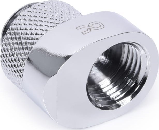 Офсет конектор за водено ладење Alphacool Eiszapfen 8mm, G1/4, хромиран
