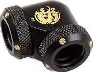 Lidhës 90° për ftohje me ujë BitsPower Multi-Link BP-CBE90DML, 12mm, i zi