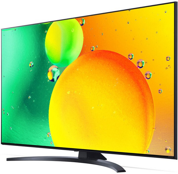 Televizor LG 65NANO763QA, 65" (164cm), 4K UHD, i kaltër